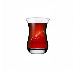 Atatürk İmzalı Standart Çay Bardağı