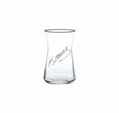 K. Atatürk Heybeli Çay Bardağı