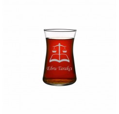 Avukata Heybeli Çay Bardağı