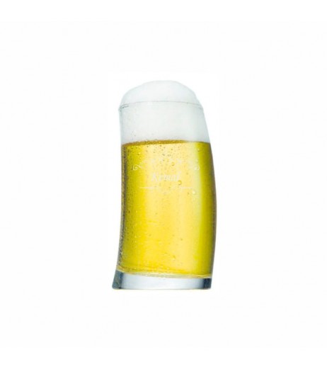 Sade ve Şık Logolu Bira Bardağı